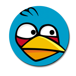 Porta copos redondo Angry Birds - Foto 1