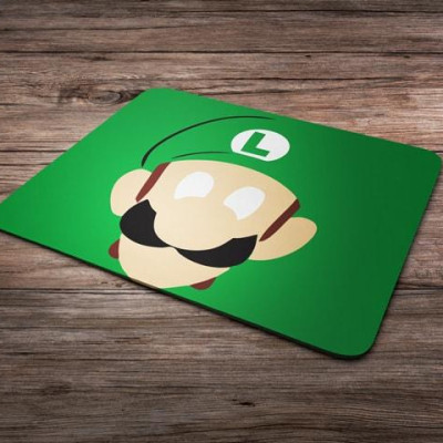 Detalhes do produto Mouse Pad Luigi