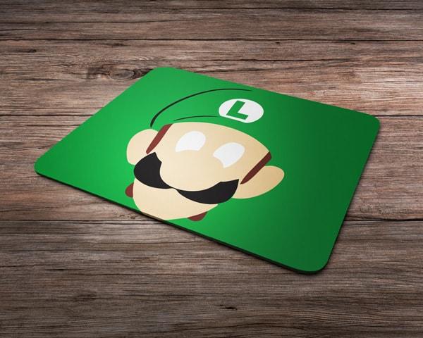 Mouse Pad Luigi